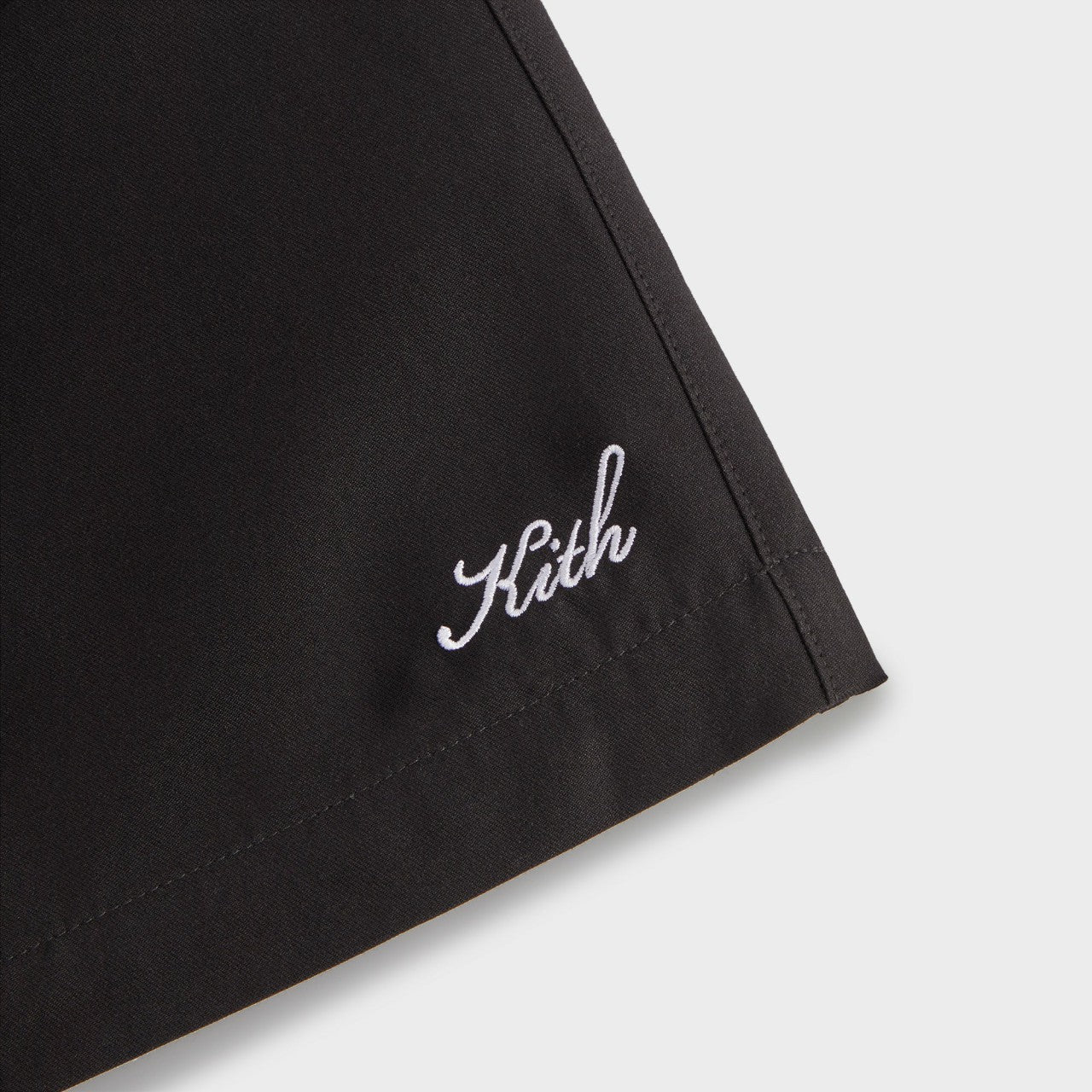 Men Kith Kith Silk Cotton Active Short - Black