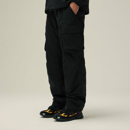 Men Kith Kith Wrinkle Nylon Bristol Cargo Pant - Black