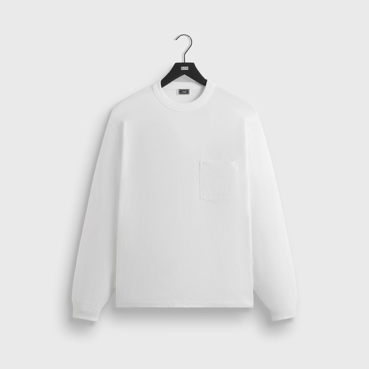 Men Kith Kith Long Sleeve Leonard Pocket Tee - White