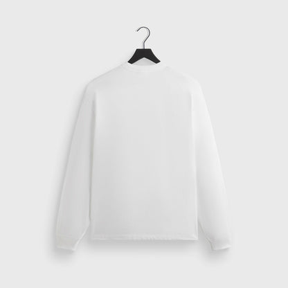 Men Kith Kith Long Sleeve Leonard Pocket Tee - White