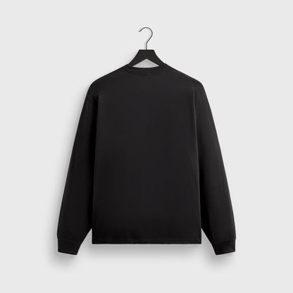 Men Kith Kith Long Sleeve Leonard Pocket Tee - Black