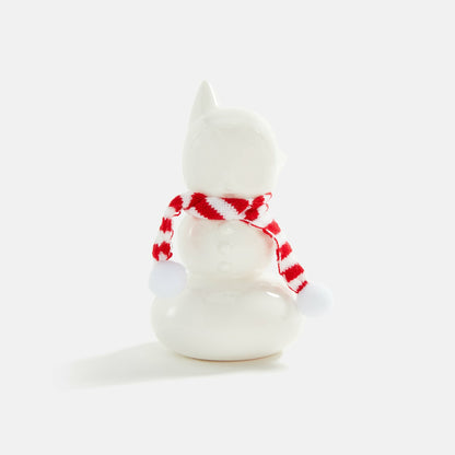 Women Kith ToyQube 6” Ceramic Snowman - White