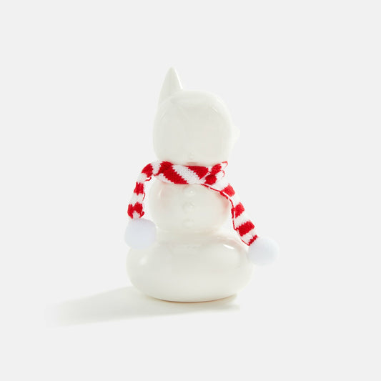 Women Kith ToyQube 6” Ceramic Snowman - White