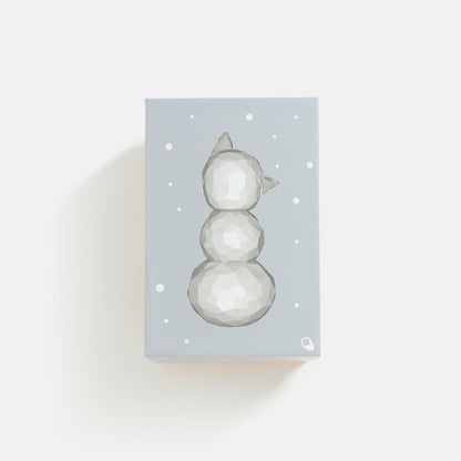 Women Kith ToyQube 6” Ceramic Snowman - White