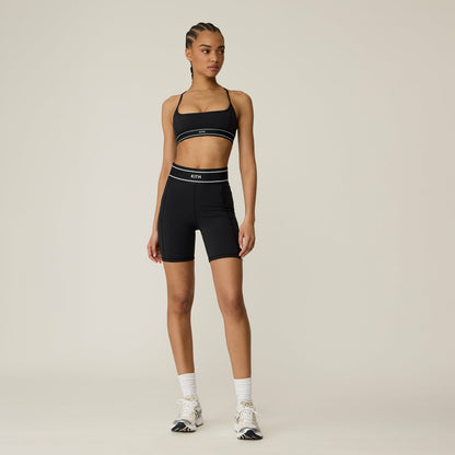 Women Kith Kith Women Lana Biker Short - Black