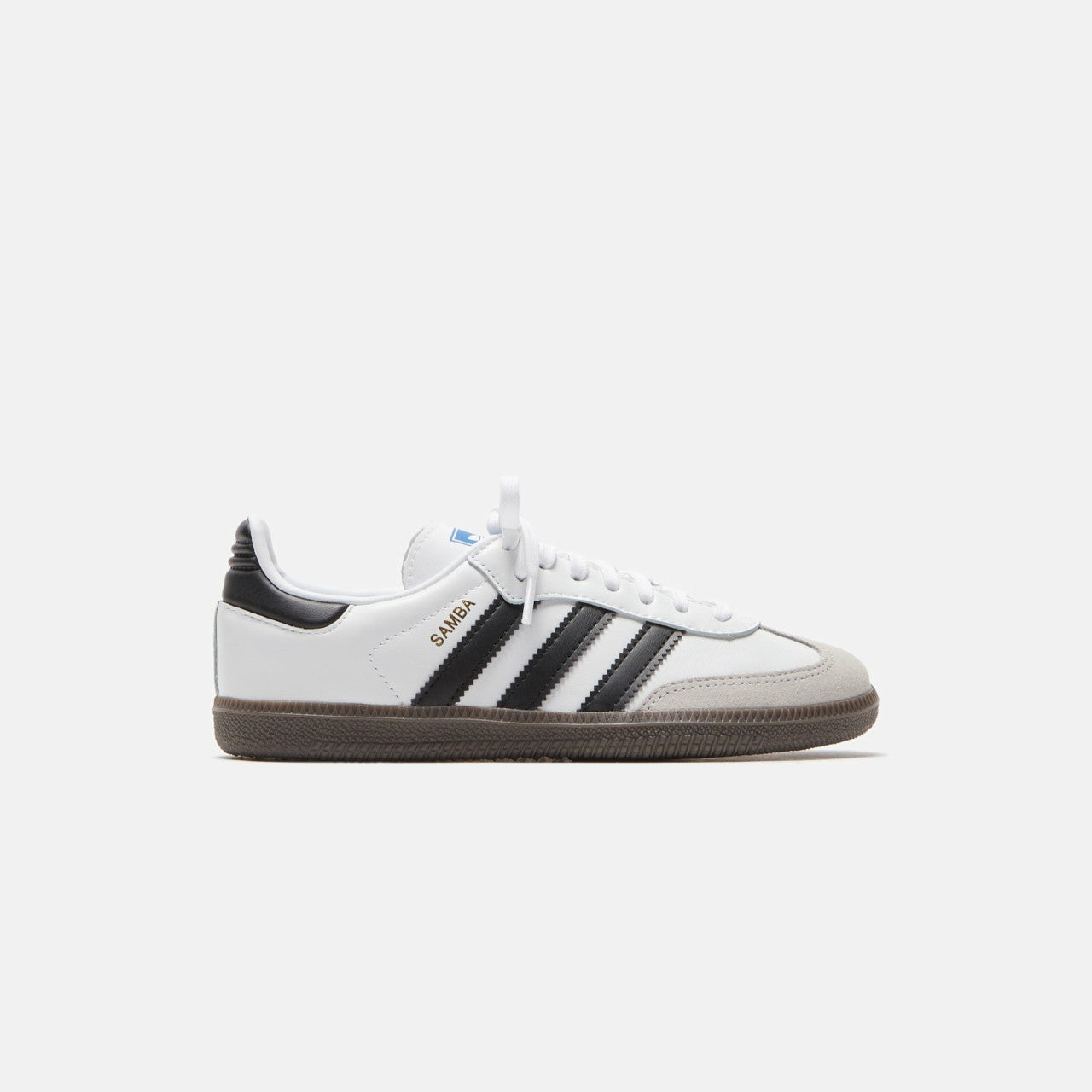Kids Kith adidas PS Samba OG - White / Core Black / Gum