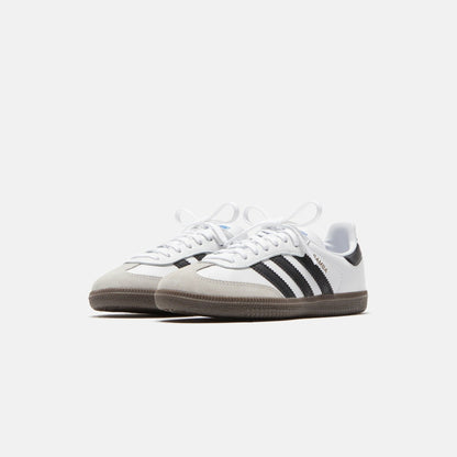 Kids Kith adidas PS Samba OG - White / Core Black / Gum