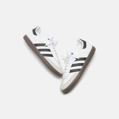 Kids Kith adidas PS Samba OG - White / Core Black / Gum