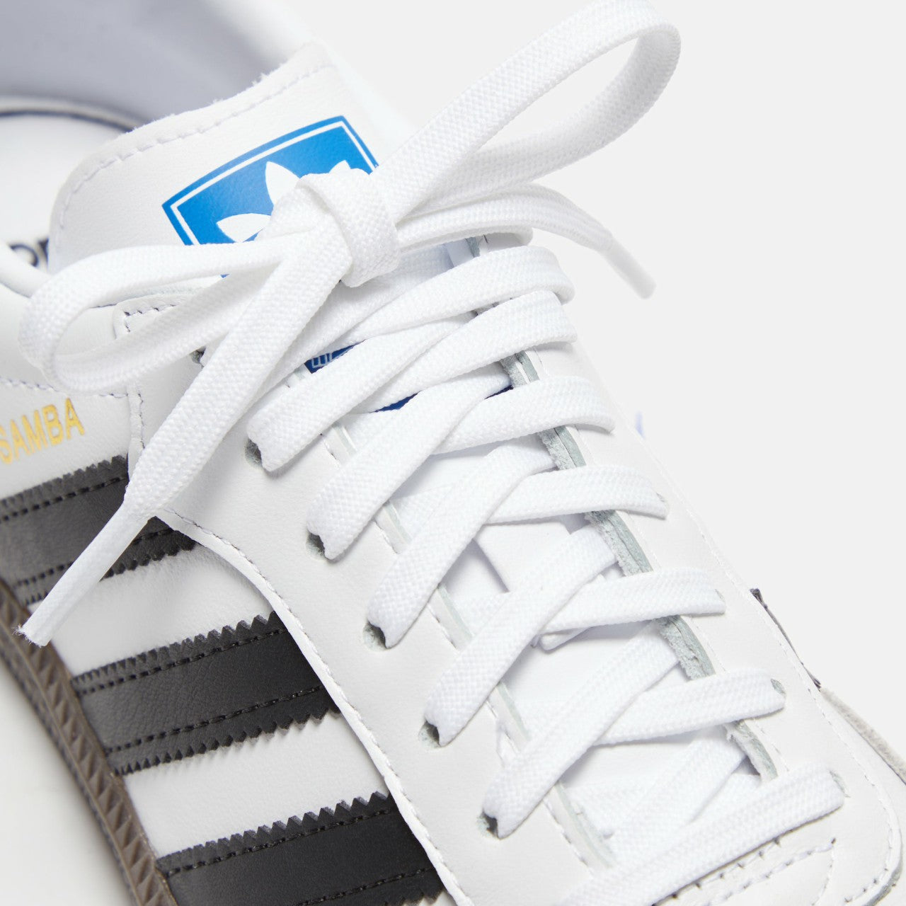 Kids Kith adidas PS Samba OG - White / Core Black / Gum