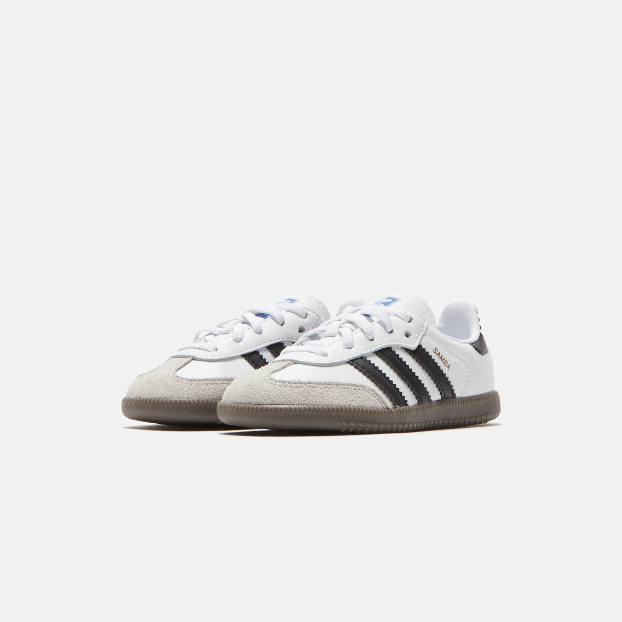 Kids Kith adidas TD Samba OG - Cloud White / Core Black / Gum