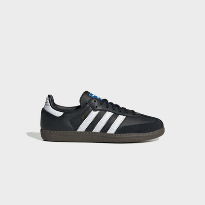Kids Kith adidas GS Samba OG - Core Black / White / Gum