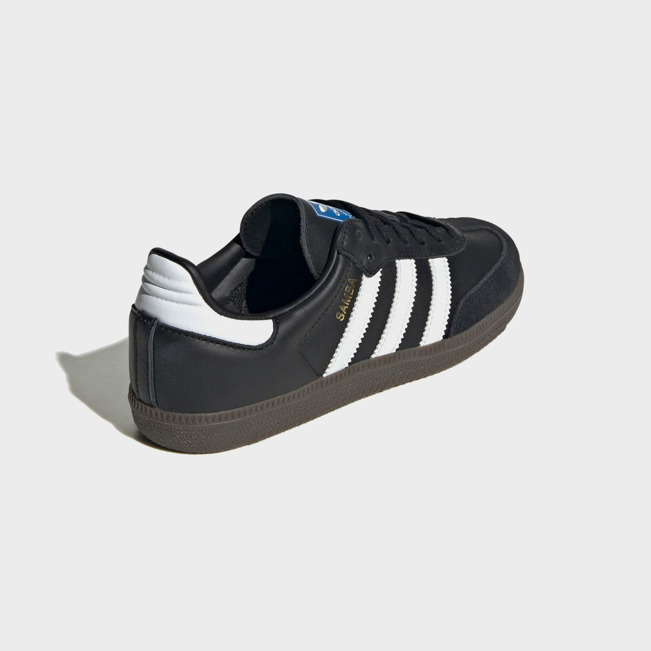 Kids Kith adidas GS Samba OG - Core Black / White / Gum