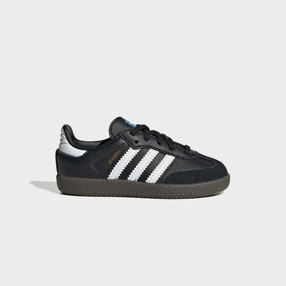 Kids Kith adidas TD Samba OG - Core Black / White / Gum