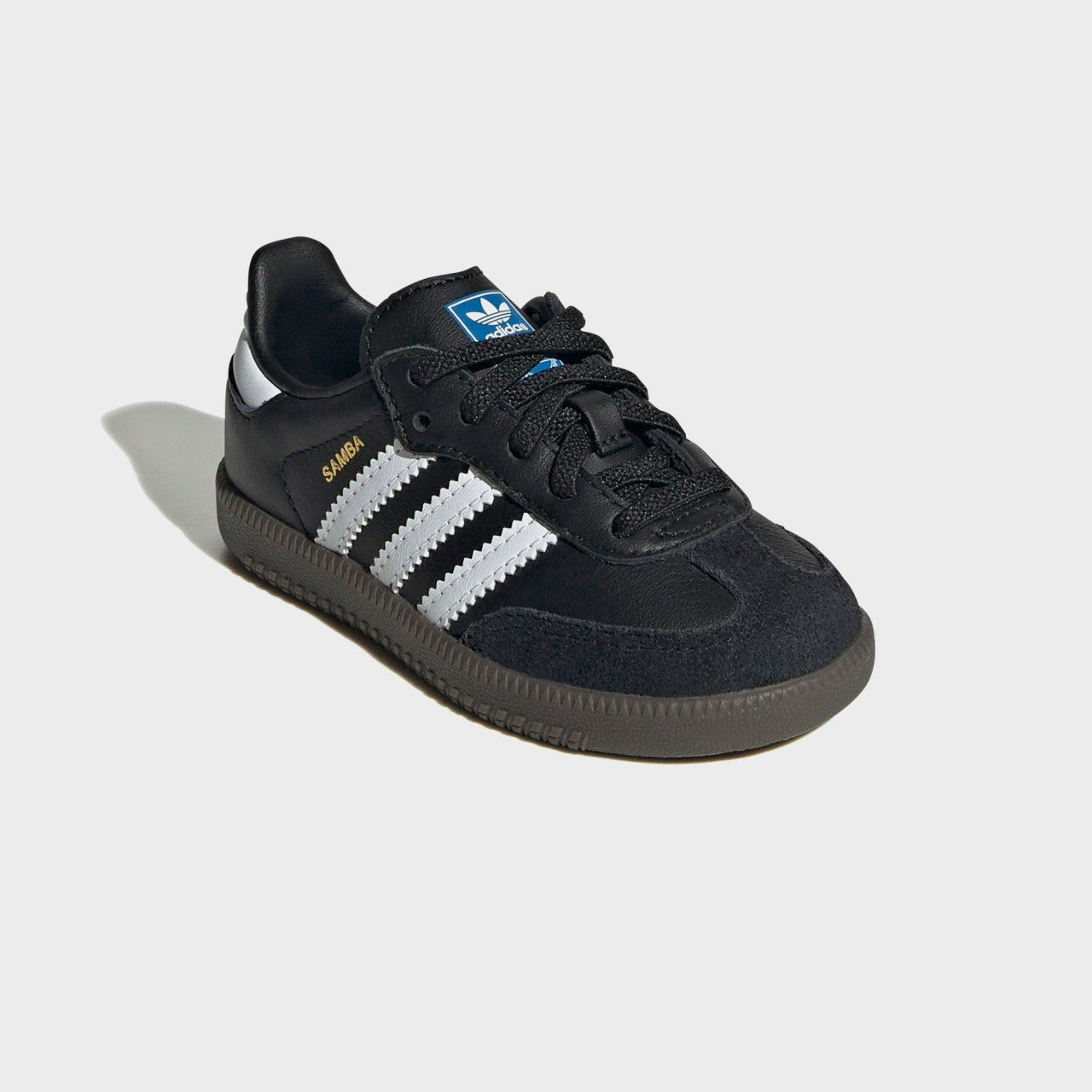 Kids Kith adidas TD Samba OG - Core Black / White / Gum