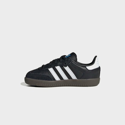 Kids Kith adidas TD Samba OG - Core Black / White / Gum