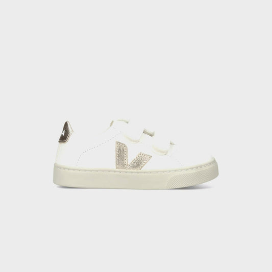 Kids Kith Veja Junior V-12 - Extra White / Esplar Platine