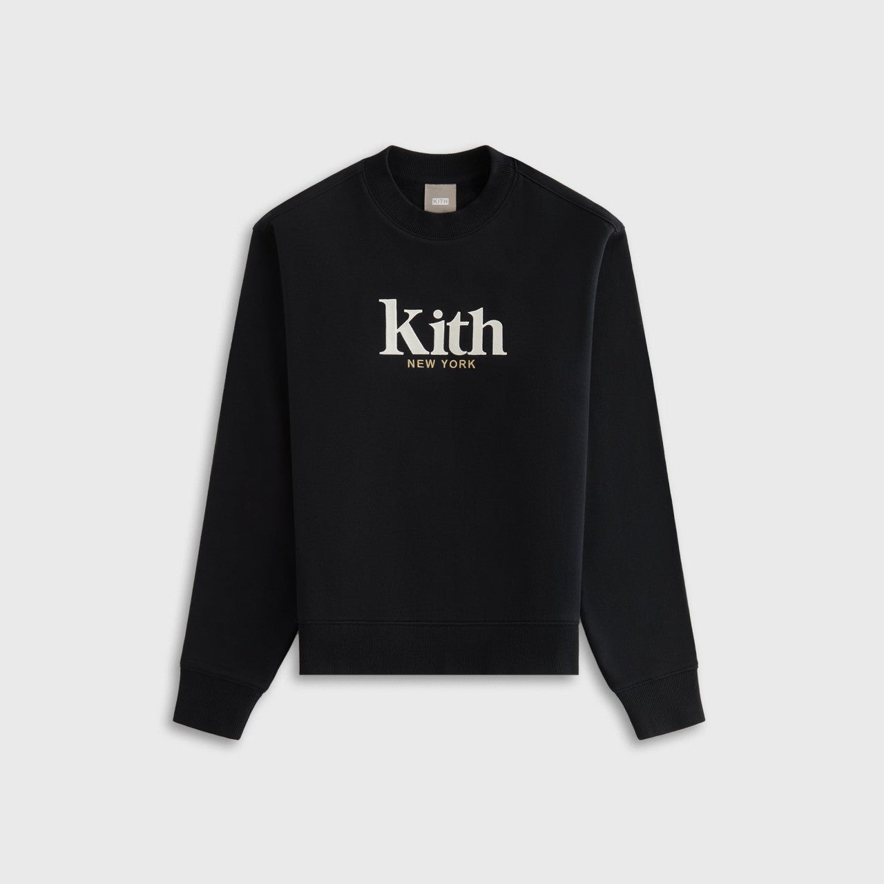 Women Kith Kith Women Asher New York Crewneck - Black
