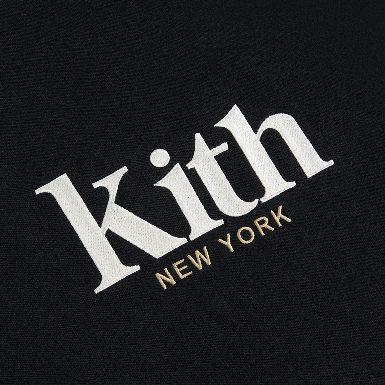 Women Kith Kith Women Asher New York Crewneck - Black