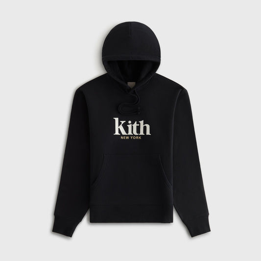 Women Kith Kith Women Jane New York Hoodie II - Black