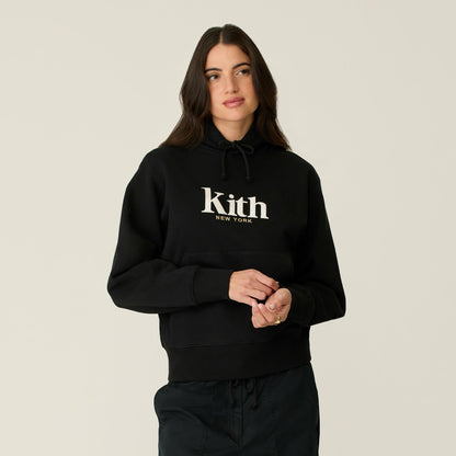 Women Kith Kith Women Jane New York Hoodie II - Black