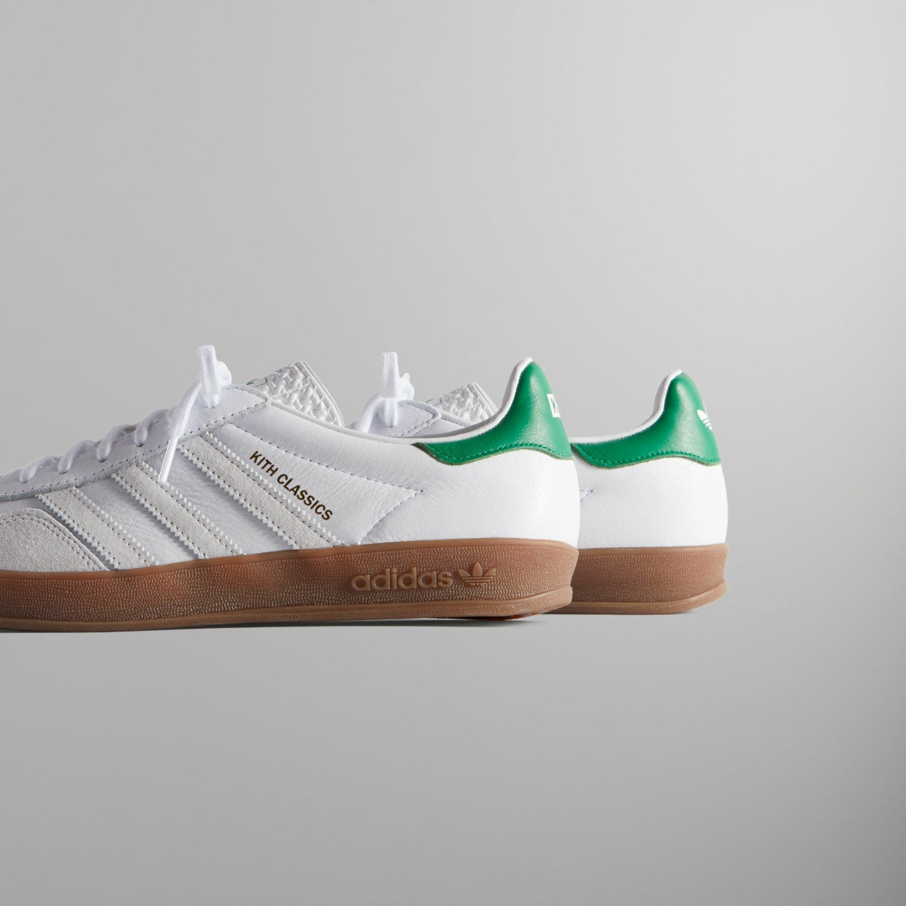 Women|Men Kith Kith Classics for adidas Originals Gazelle Indoor - White / Green