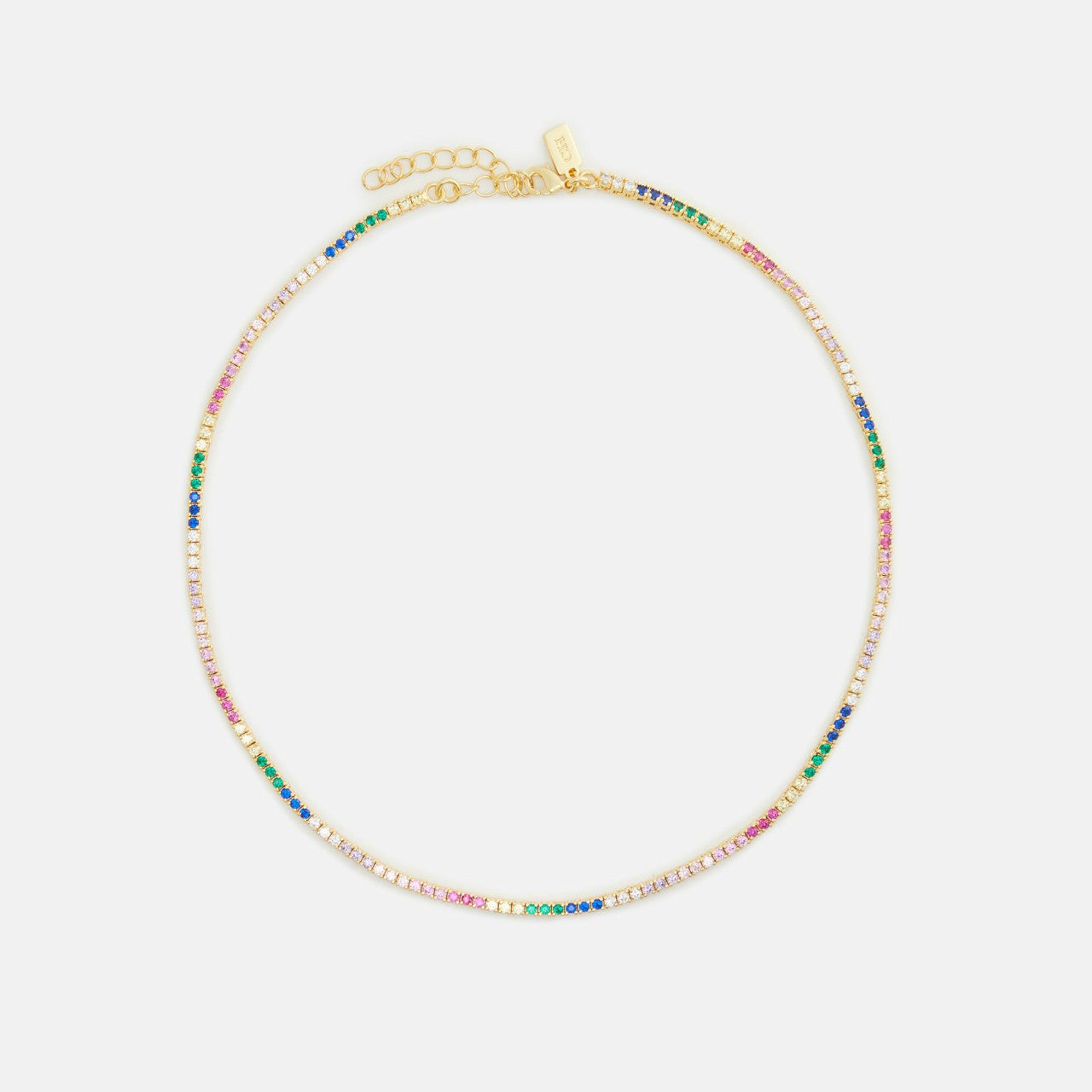 Women Kith Crystal Haze Mini Serena Necklace - Multi