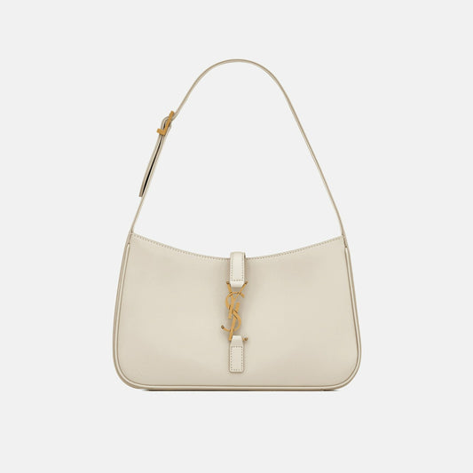 Women Kith Saint Laurent YSL Le 5 A 7 Hobo Bag - Crema Soft