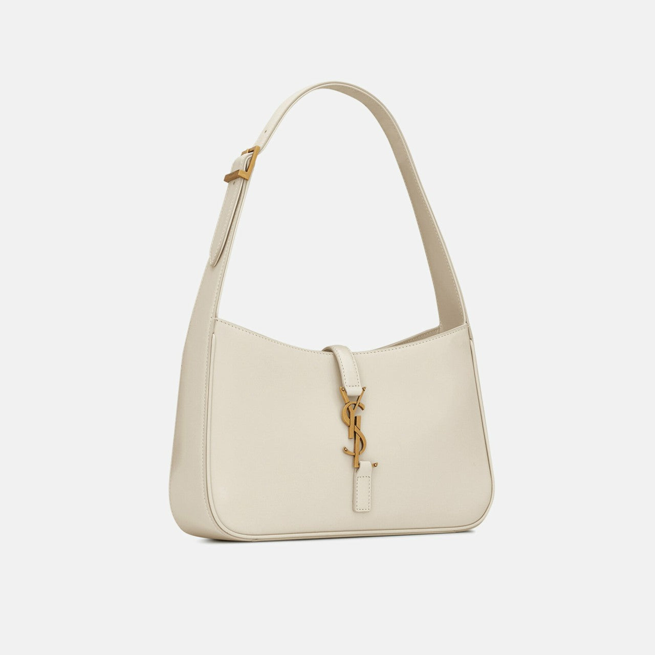 Women Kith Saint Laurent YSL Le 5 A 7 Hobo Bag - Crema Soft