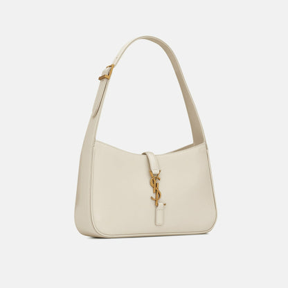 Women Kith Saint Laurent YSL Le 5 A 7 Hobo Bag - Crema Soft