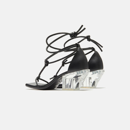 Men|Women Kith Rick Owens Sliver Sandal - Black / Clear