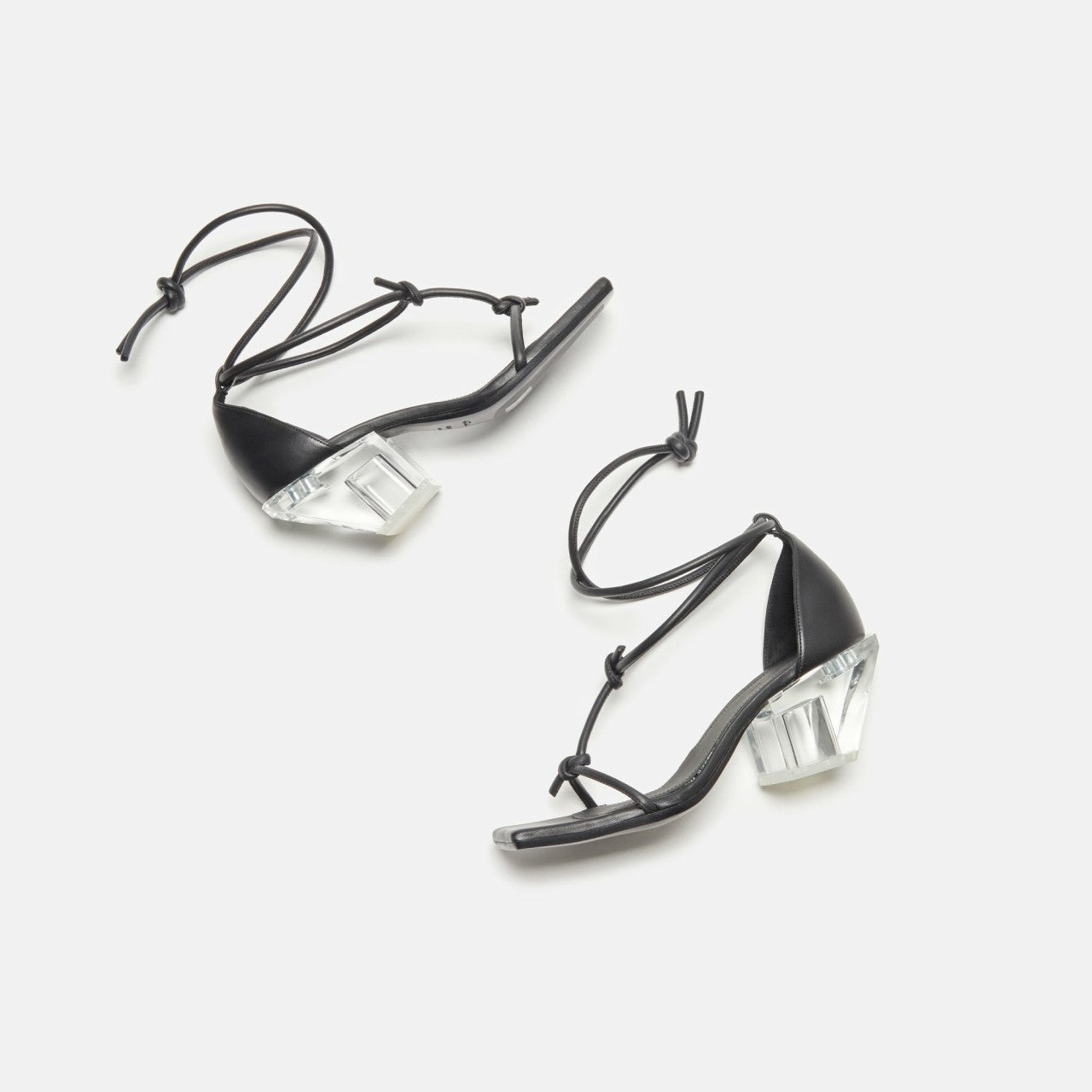 Men|Women Kith Rick Owens Sliver Sandal - Black / Clear