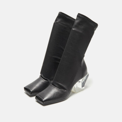 Men|Women Kith Rick Owens Stretch Sliver - Black / Clear