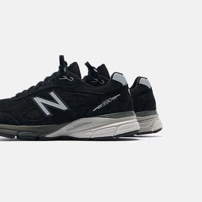Men Kith New Balance Made in USA 990v4 - Black