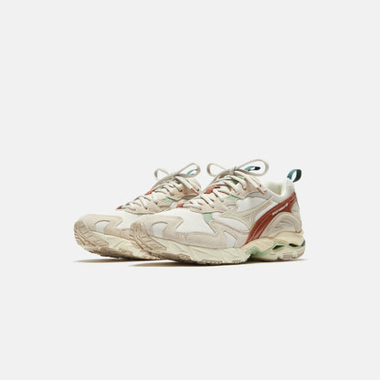 Men Kith Mizuno Wave Rider 10 - Silver Cloud / White Sand