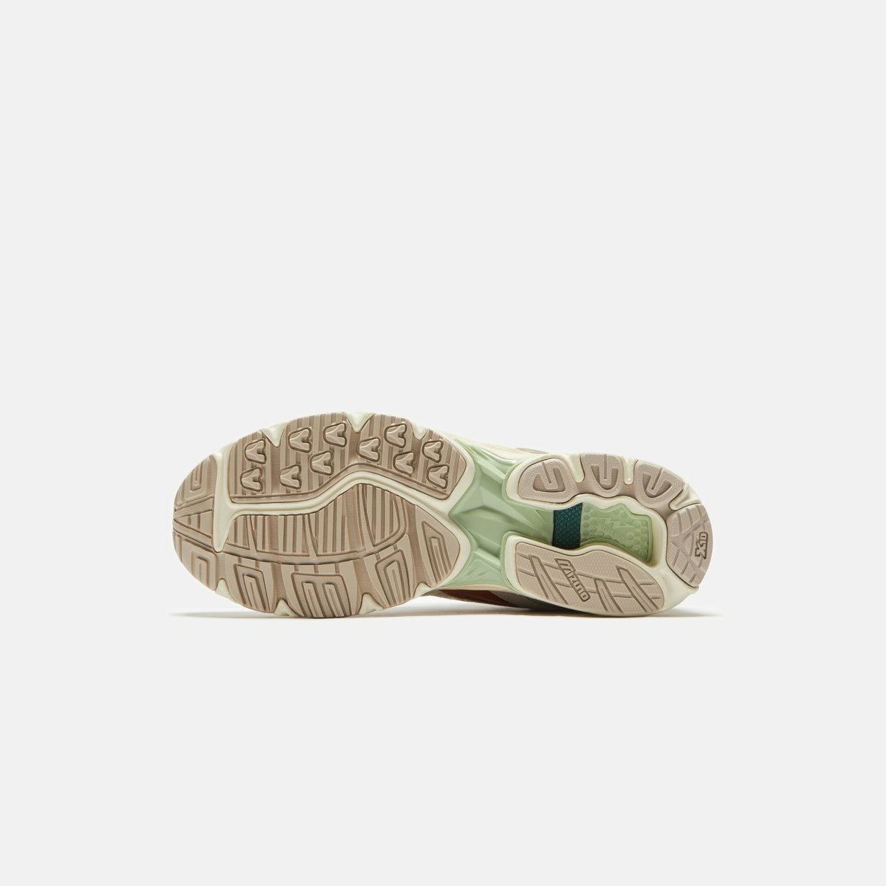 Men Kith Mizuno Wave Rider 10 - Silver Cloud / White Sand