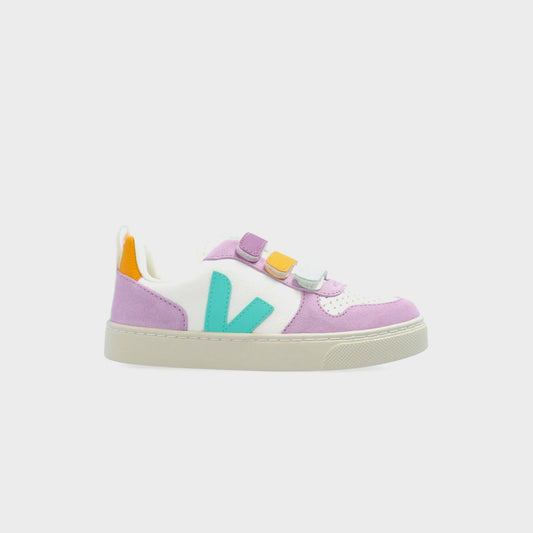 Kids Kith Veja Kids V-10 - Extra White / Multico / Fresh Mint