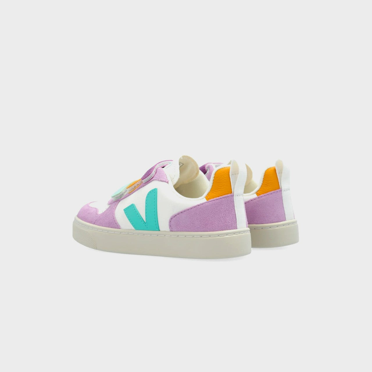 Kids Kith Veja Kids V-10 - Extra White / Multico / Fresh Mint