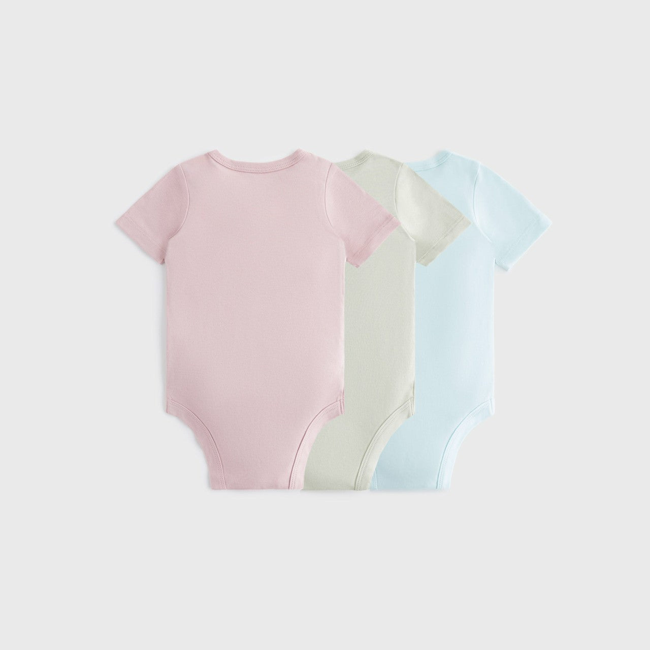 Kids Kith Kith Baby Palette 3-Pack Bodysuit - Dusty Quartz