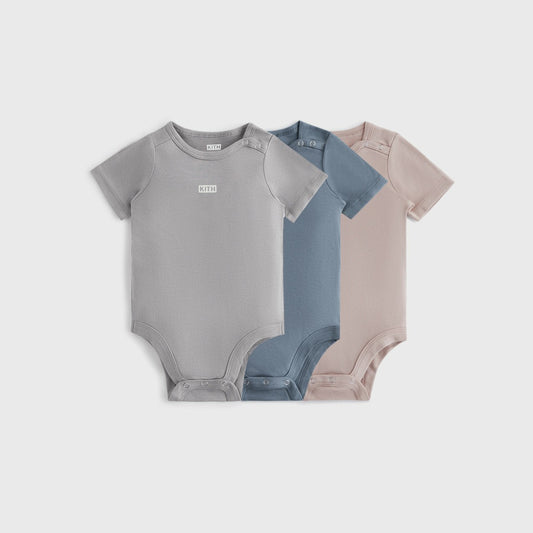 Kids Kith Kith Baby Palette 3-Pack Bodysuit - Argon