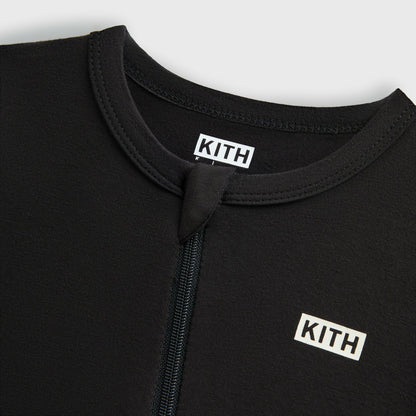 Kids Kith Kith Baby Coverall - Black
