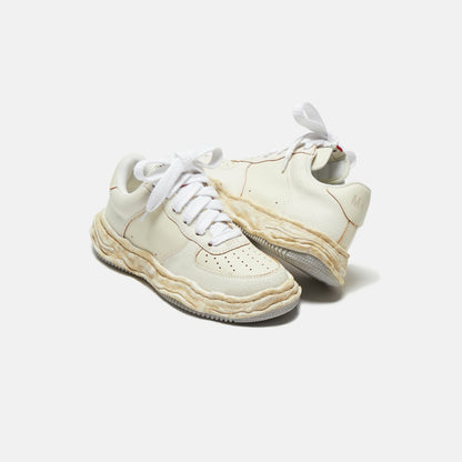 Men|Women Kith Mihara Yasuhiro Wayne - Cracking Leather / White