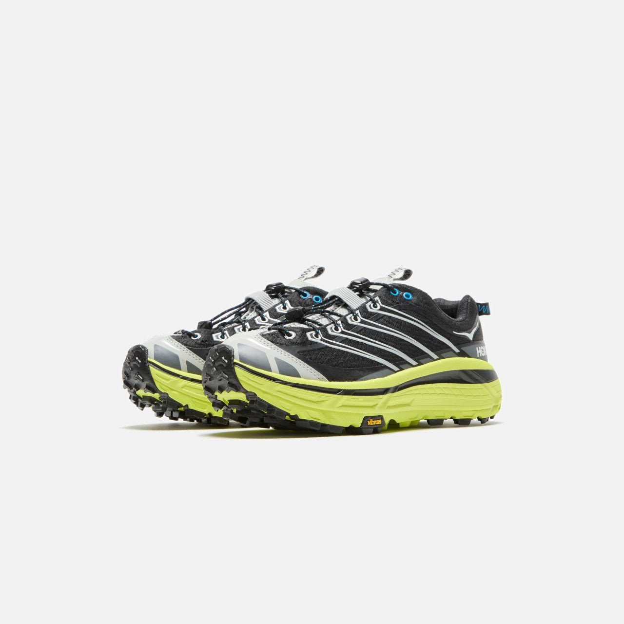 Men|Women Kith HOKA Mafate THREE2 - Black / Citrus