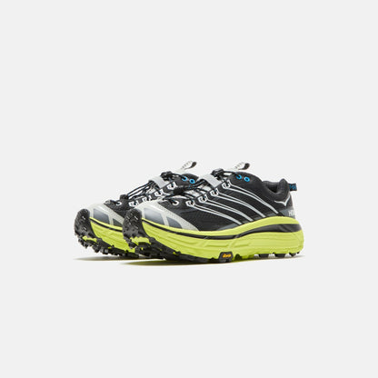 Men|Women Kith HOKA Mafate THREE2 - Black / Citrus