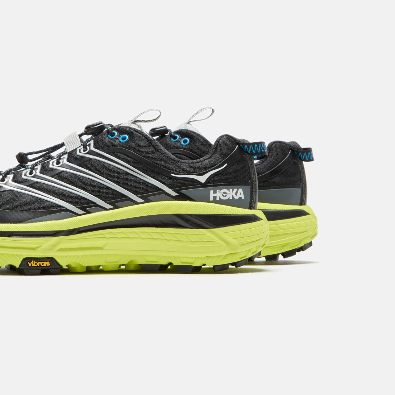 Men|Women Kith HOKA Mafate THREE2 - Black / Citrus