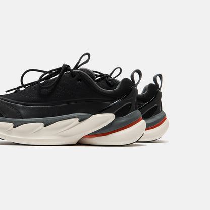 Men|Women Kith HOKA Elevon X -Black / Outer Orbit