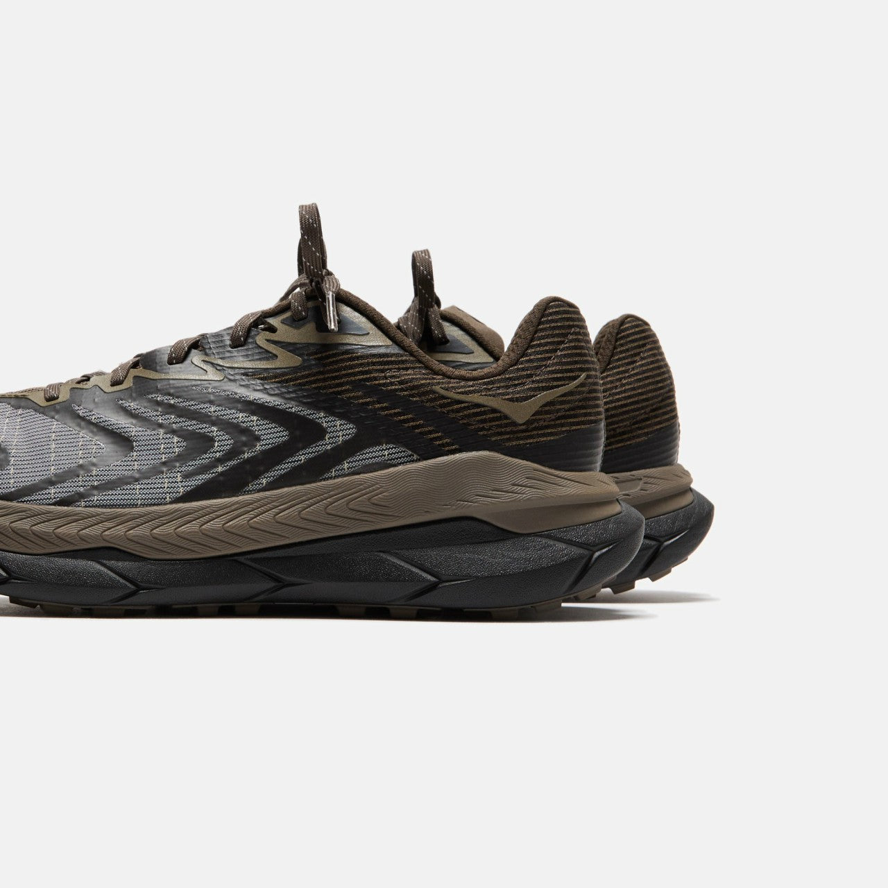 Men|Women Kith HOKA Stealth/Tech Tecton X 2 - Deep Umber / Black