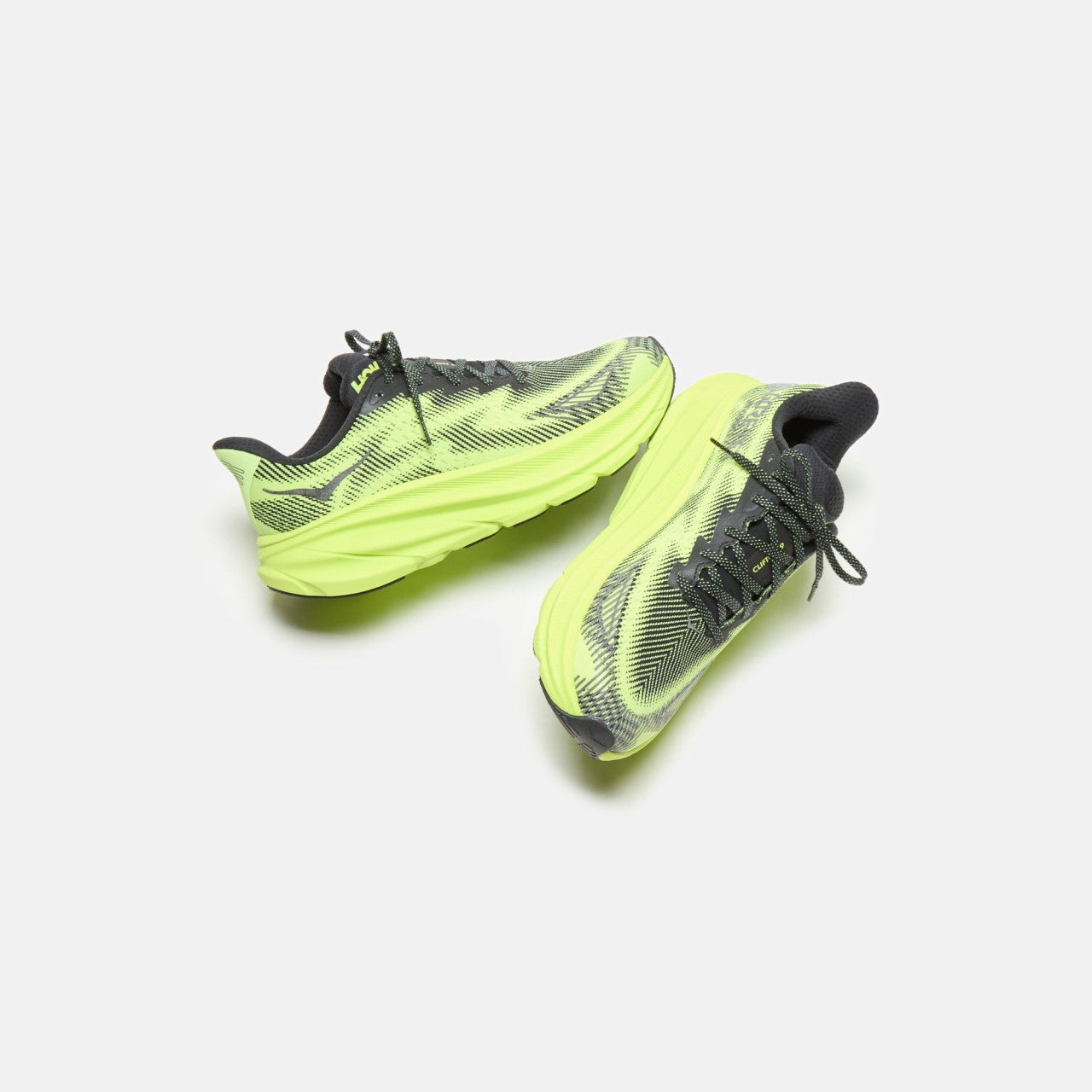 Men|Women Kith HOKA Clifton 9 GTX TS - Black / Lettuce