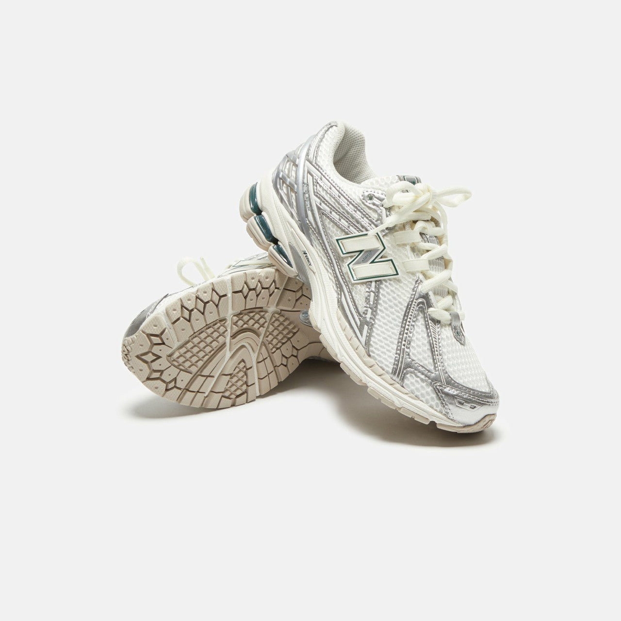 Men|Women Kith New Balance 1906R - Silver Metallic / Sea Salt