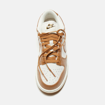 Women Kith Nike WMNS Dunk Low LX - Phantom / Ale Brown / Sail / Metallic Gold