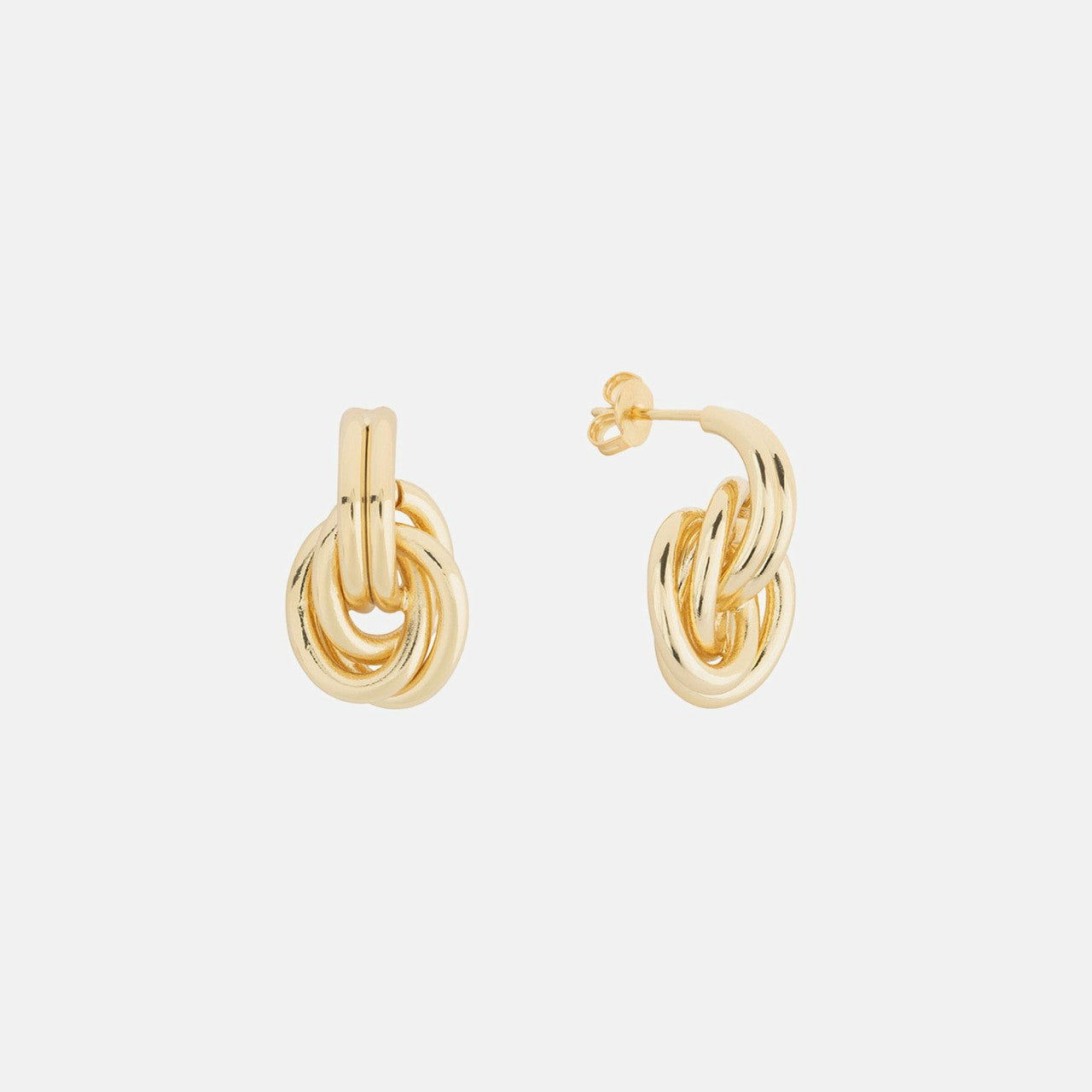 Women Kith SHASHI Petra Gold Earring - Gold